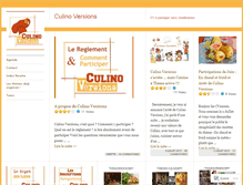 Tablet Screenshot of culinoversions.wordpress.com