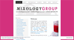 Desktop Screenshot of mixologygroup.wordpress.com
