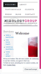 Mobile Screenshot of mixologygroup.wordpress.com