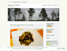 Tablet Screenshot of escacicuina.wordpress.com