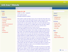 Tablet Screenshot of aasarea01.wordpress.com