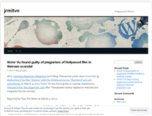 Tablet Screenshot of jrmitvn.wordpress.com