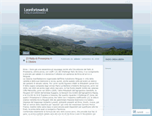 Tablet Screenshot of leonforte.wordpress.com