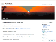 Tablet Screenshot of annettebyfish.wordpress.com