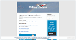 Desktop Screenshot of mefano.wordpress.com