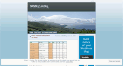 Desktop Screenshot of nikhilblog.wordpress.com