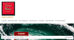 Desktop Screenshot of impactbooksandart.wordpress.com