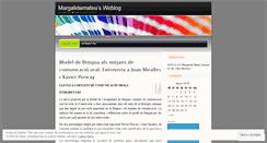 Desktop Screenshot of margalidamateu.wordpress.com