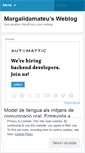 Mobile Screenshot of margalidamateu.wordpress.com