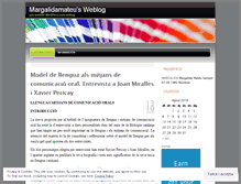 Tablet Screenshot of margalidamateu.wordpress.com