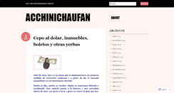 Desktop Screenshot of acchinichaufan.wordpress.com