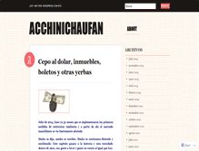 Tablet Screenshot of acchinichaufan.wordpress.com