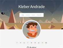 Tablet Screenshot of kleberandrade.wordpress.com