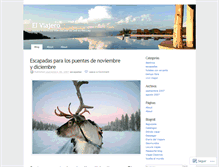 Tablet Screenshot of ciberviajes.wordpress.com