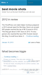 Mobile Screenshot of mmovieshots.wordpress.com