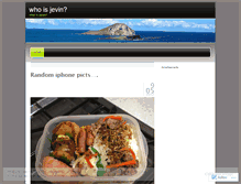 Tablet Screenshot of jevinj.wordpress.com