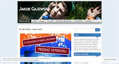 Desktop Screenshot of jakubgajewski.wordpress.com