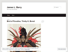 Tablet Screenshot of jlbarry.wordpress.com