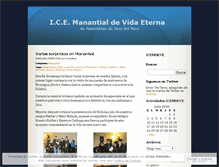 Tablet Screenshot of icemdeve.wordpress.com