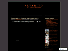 Tablet Screenshot of alvarogq.wordpress.com