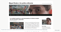 Desktop Screenshot of miguelrodero.wordpress.com