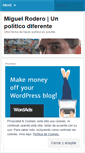 Mobile Screenshot of miguelrodero.wordpress.com