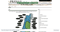 Desktop Screenshot of palestinianchurch.wordpress.com