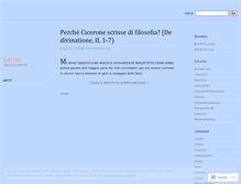 Tablet Screenshot of latinamente.wordpress.com