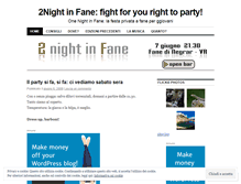 Tablet Screenshot of onenightinfane.wordpress.com