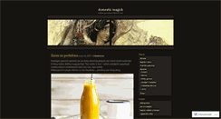 Desktop Screenshot of aguona.wordpress.com