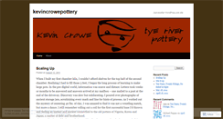 Desktop Screenshot of kevincrowepottery.wordpress.com