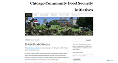 Desktop Screenshot of chicagocommunityfood.wordpress.com