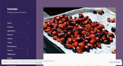 Desktop Screenshot of hattaba.wordpress.com