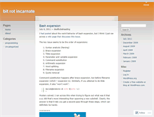 Tablet Screenshot of bitrotincarnate.wordpress.com