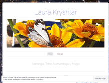 Tablet Screenshot of laurakryshtar.wordpress.com