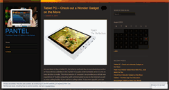 Desktop Screenshot of panteltechnology.wordpress.com