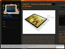 Tablet Screenshot of panteltechnology.wordpress.com