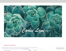 Tablet Screenshot of carleelane.wordpress.com