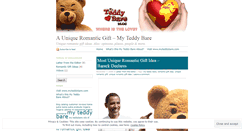 Desktop Screenshot of myteddybare.wordpress.com