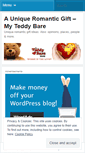 Mobile Screenshot of myteddybare.wordpress.com