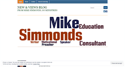 Desktop Screenshot of mjsimmonds.wordpress.com