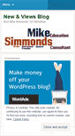 Mobile Screenshot of mjsimmonds.wordpress.com