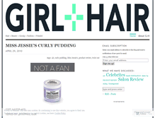 Tablet Screenshot of girlandhair.wordpress.com