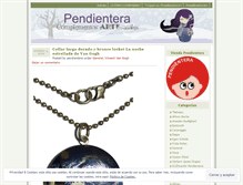 Tablet Screenshot of pendientera.wordpress.com