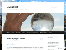 Tablet Screenshot of lifeinlincs.wordpress.com