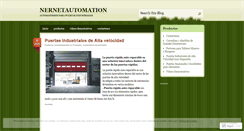 Desktop Screenshot of nernetautomation.wordpress.com