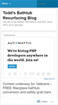 Mobile Screenshot of bathtubresurfacing.wordpress.com