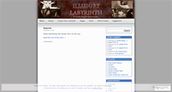 Desktop Screenshot of illusorylabyrinth.wordpress.com