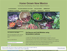 Tablet Screenshot of homegrownnewmexico.wordpress.com