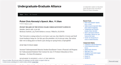 Desktop Screenshot of illinoisuga.wordpress.com